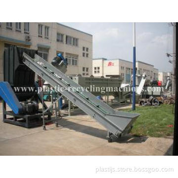 Crush, Wash, Dewater Recycle PP / PE film line Waste Plasti